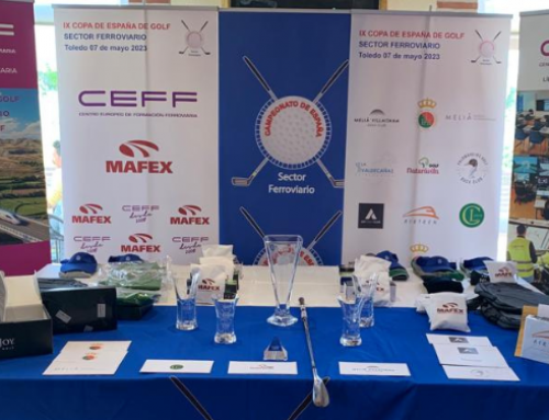 CEFF patrocina la novena edición de la Copa de España de Golf para el Sector Ferroviario