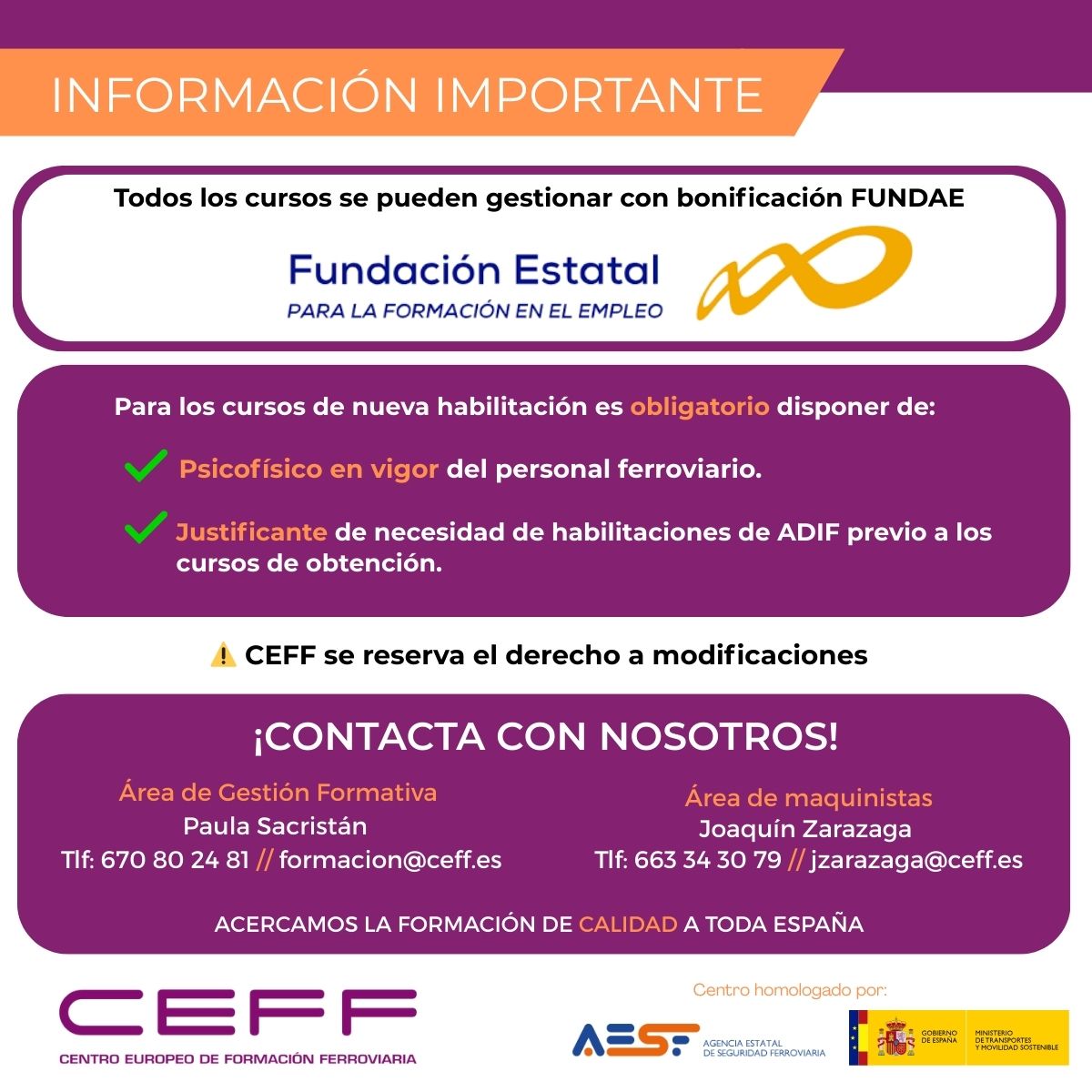 Programación CEFF Noviembre 2025