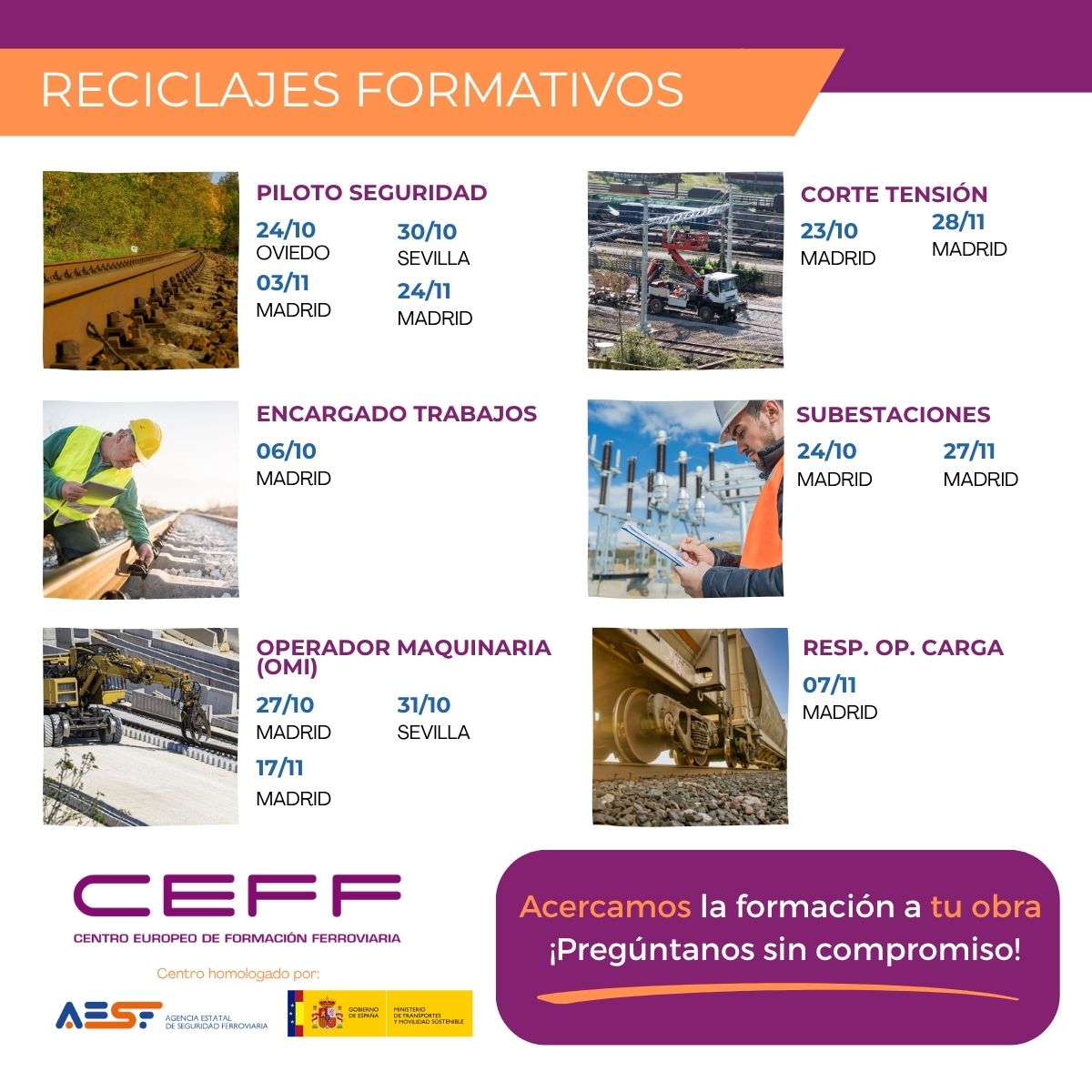 Programación CEFF Noviembre 2025