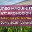 Curso Oficial de Maquinista en Valencia junio 2026 – 67ª promoción CEFF