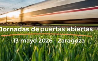 Jornada de puertas abiertas para maquinistas en Zaragoza organizada por CEFF el 13 de mayo de 2026
