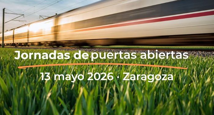 Jornada de puertas abiertas para maquinistas en Zaragoza organizada por CEFF el 13 de mayo de 2026